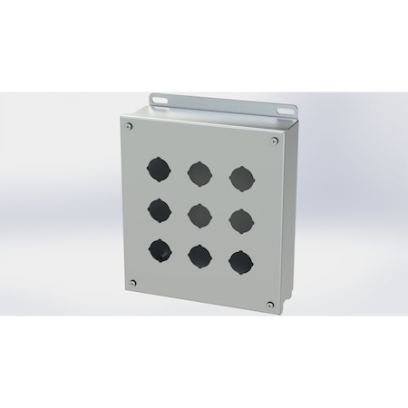 Saginaw Control & Engineering S.S. PB Enclosure SCE-9PBSS